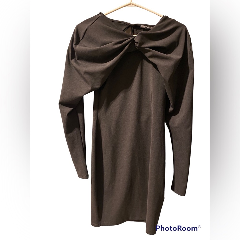 NWT Zara black fancy stylish dress
